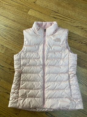 THE NORTH FACE Women’s Down Vest Blush Pink, Sz m